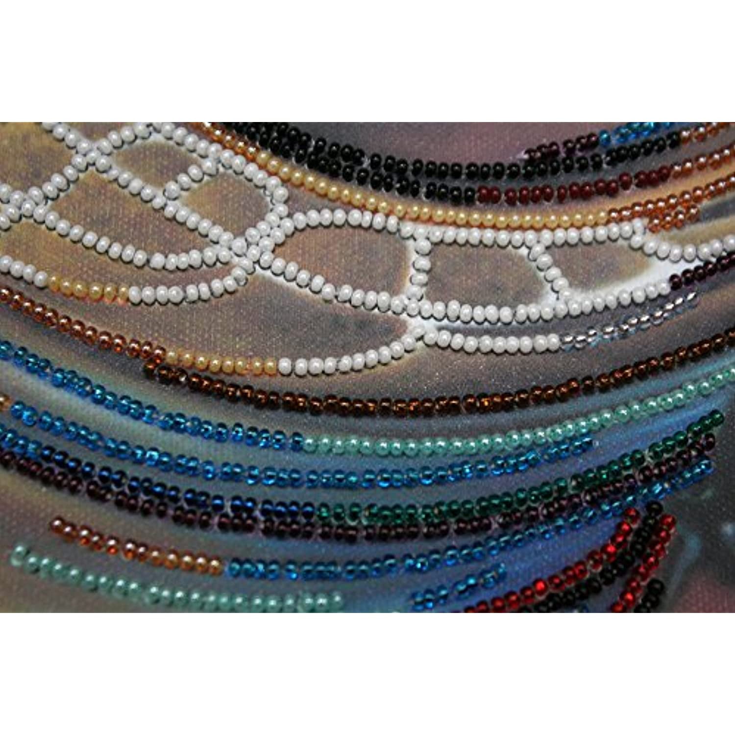 DIY Beaded Embroidery Kit "Colors of Africa"