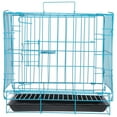 thumbnail image 1 of BESTYASH Small Dog Cage Indoor Iron Blue With Breathable Design 1Pcs, 1 of 7