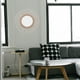 thumbnail image 1 of Espejo de ratán, decoración artística innovadora de ratán, espejo de maquillaje , tocador, espejo colgante de pared para , sala de DIA INTERIORES 17CM Soledad espejo para maquillarse, 1 of 10