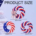 thumbnail image 3 of Patriotic Wreaths for Front Door, Qyaukm 4th of July Patriotic Wreath with Bow Front Door Hanging Decor, Patriotic Decorations, 3 of 9