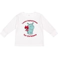 thumbnail image 3 of Inktastic I Want a Hippopotamus for Christmas Boys or Girls Long Sleeve Toddler T-Shirt, 3 of 5
