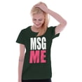 thumbnail image 5 of Message Me MSG Dating Flirting Flirty Women's T Shirt Ladies Tee Brisco Brands 2X, 5 of 5