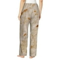 thumbnail image 2 of KLL Womens Tortilla Print Pajama Pants Soft Pajama Bottoms for Women Cozy Lounge Pants-Medium, 2 of 7