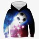 thumbnail image 3 of Sudadera con capucha con estampado 3D de fútbol para hombre, sudadera informal de manga larga, holgada, de gran tamaño, 3 of 5