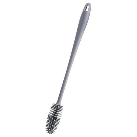 

Long Handle Silicone Brush Cup Scrubber Glass Cleaner Kitchen Bar Cleaning Tool Wine Glass Milk Bottle Glass Cup Cleaning Brush