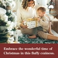 thumbnail image 5 of Moynesa Christmas 5ft Round Rug,5' Round Area Rug Green Christmas Tree Washable Rug Indoor Carpet Decorative Circle Rug Non Slip Soft Rug Holiday Decor for Kitchen Bedroom Foyer Nursery Living Room, 5 of 7