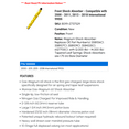 thumbnail image 2 of Front Shock Absorber - Compatible with 2000 - 2011, 2013 - 2018 International 9900i 2001 2002 2003 2004 2005 2006 2007 2008 2009 2010 2014 2015 2016 2017, 2 of 2