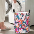 thumbnail image 5 of KLL eggs Waterproof Foldable Laundry Hamper Bucket with Handles for Storage Bin,Kids Room,Home Organizer-Medium, 5 of 6