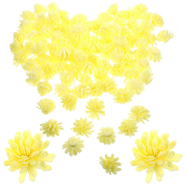 WEUVEB 100Ud Difusor De Flores Amarillo Para Escritorio Y
