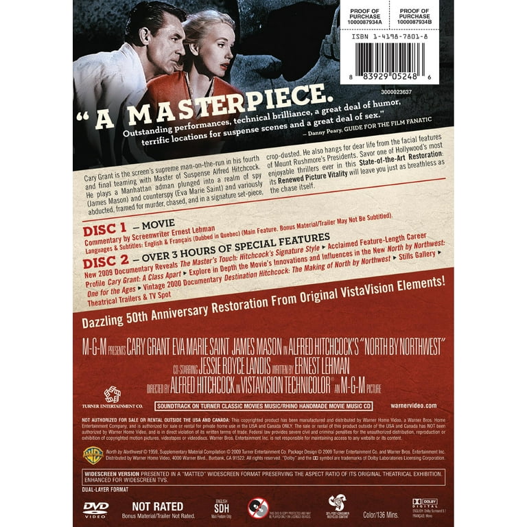 North by Northwest (Two-Disc Special Edition) (DVD