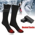 thumbnail image 4 of Womens Socks Battery-Powered Feet Warmer Heater Winter Warm Sock Comfortable Thermo-Sock, 4 of 8