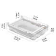 thumbnail image 3 of Refrigerator Organizer Bins  Pull-Out Egg Drawer Organizer For Refrigerator  Kitchen Refrigerator Egg Trays, 3 of 6