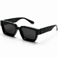 thumbnail image 3 of Typpkmm Ruiao Retro Millionaire Shades Sunglasses 2026 for Men Designer Famous Brand Square Sun Glasses Man Women Sunglass Black, 3 of 7