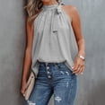 thumbnail image 1 of SMihono Hauts pour Femmes Débardeur d'Été pour Femmes Col Rond Sans Manches Imprimé Léopard Tee Tops Débardeurs pour Femmes Hauts d'Été pour Femmes, 1 of 6