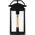 thumbnail image 6 of Quoizel Clifton 1-Light Earth Black Outdoor Hanging Lantern, 6 of 8