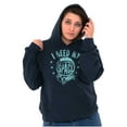 thumbnail image 4 of I Need My Space Star Astronaut Hoodie Sweatshirt Women Men Brisco Brands L, 4 of 6
