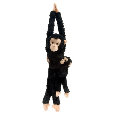 Wild Republic Hanging Monkey With Baby Chimpanzee Stuffed Animal  20 Inches price history on PriceWatchPro