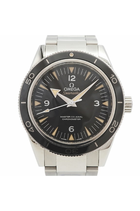 Pre-Owned Omega Seamaster 300 Master Co-Axial 233.30.41.21.01.001 Black Dial Men's Watch