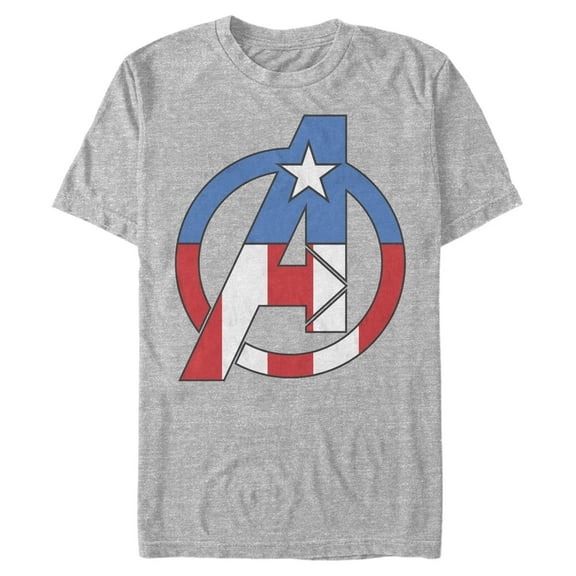 Men's Marvel Captain America Avengers Logo Graphic T-Shirt