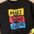 thumbnail image 5 of TOWED22 Baby Boy Toddler Clothes 2pcs Long Sleeve Sweatshirt Tops Joggers Pants Cotton Graphic Print Outfits Casual Clothing(Black,4 Y), 5 of 6