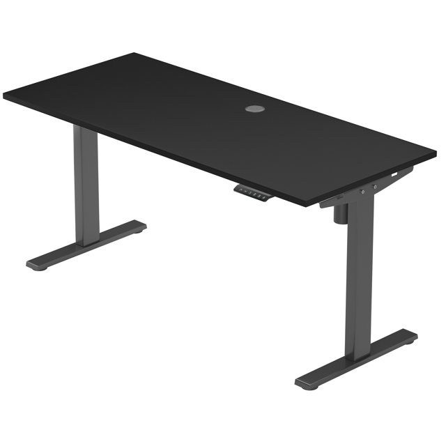 PROGRESSIVE DESK Bureau Debout 48x30 - Hauteur Réglable Électrique Debout Bureau - Top en une Pièce