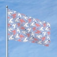 thumbnail image 2 of Lsque Cartoon Poodle Dog Pattern Flag,Cartoon Poodle Dog Printed Garden Flag 48 x 72 in - Double Sided Small Flags for Yard, 2 of 9