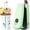 Olive Green, variant on JKCCZLL Mini bag sealing machine, a 2-in-1 portable heat sealing machine suitable for plastic bags, snacks, and food storage,Midnight Black