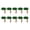 Green, variant on Yammee 10PCS DC Voltmeter Display 3 Wire DC 0-100V Voltage Tester 0.28 Inch LED Panel