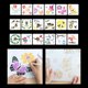 thumbnail image 4 of 18x plantillas de mariposas reutilizables plantillas DIY piso de pared de madera pintura de pasteles dibujo para colorear diario álbum adorno proyecto Baoblaze Plantilla de plantillas, 4 of 8