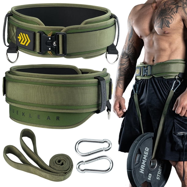Cinturón de halterofilia MANUEKLEAR Olive Drab XL 38-41 pulgadas 93-104 cm