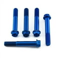 thumbnail image 3 of Aluminum Flanged Hex Head Bolt M10x(1.25mm)x65mm Race Spec Etched Pack x5, 3 of 6