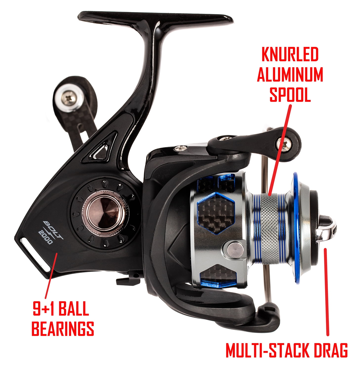cheap fishing lures.com KG Bass Kit – Kendall Gray tec_AR-CSPOOL_RL_SP and smallmouths Blade Size:Large Black Magic Spinmax Spinner