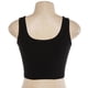 thumbnail image 2 of Qarigey Color puro mujeres verano chaleco tanque Halter Crop Tops Casual mariposa impreso corto ajustado sin mangas blanco negro Tops Camisetas sin mangas, 2 of 6