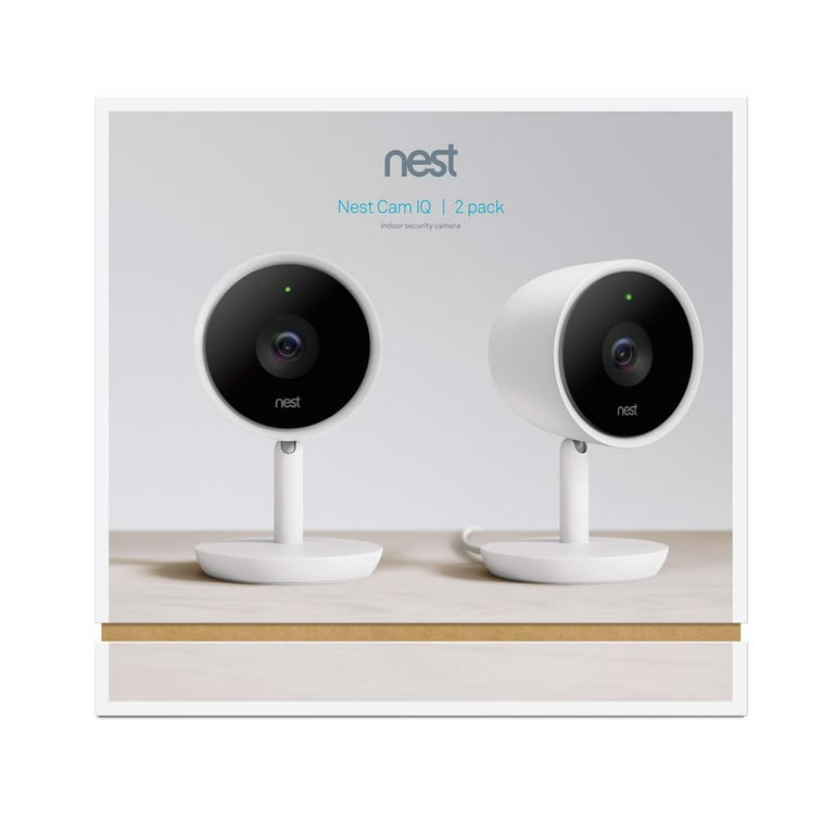 Google Nest Cam IQ Indoor Security Camera - 2 Pack 