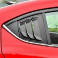 thumbnail image 2 of For Mazda Axela Compatible Rear Door Glass Louver Trim Easy Installation Kit, 2 of 10
