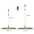 thumbnail image 4 of Eyliden 39” Commercial Industrial Cotton Mop Dust for Hardwood Floors, 59inch Telescopic Height with 2 Mop Pads, Green, 4 of 6