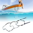 thumbnail image 3 of Rope Ladder  For Yachts Kayaks Inflatable Boats Marine Boat Rope Ladder Boarding Steps With Hooks Nylon Blue Portable Foldable, 3 of 8