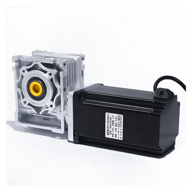 Worm Gear Reducer NMRV030 High Torque Gearbox Reducer Input 9/11mm Output 14mm Gear Ratio 5:1/80:1 Suitable For Nema23 Motor