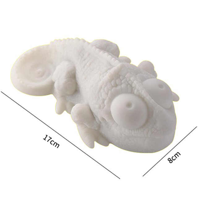 Luz De Noche Led Adorable Mascota Camaleón Linterna Inducción Decoloración Atmósfera Lámpara De Noche Clap Batería Usb Alimentación Noticed HA023719-00
