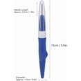 thumbnail image 3 of ZOUSSIQI Wool Felting Tool, Portable Pen Style Felting Needle Tool with 3 Needles, Wool Felt Needle Tools for DIY Patchwork Craft(Blue) CA919-38207, 3 of 9
