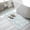 Blue, variant on Ocean Shell Bathroom Runner Rugs Non Slip Washable Absorbent Narrow Long Bath Mat Summer Coastal Seashells Texture Light Blue Runner Rugs for Kitchen Hallway Bedroom Laundry Study Room 19.7"x63"