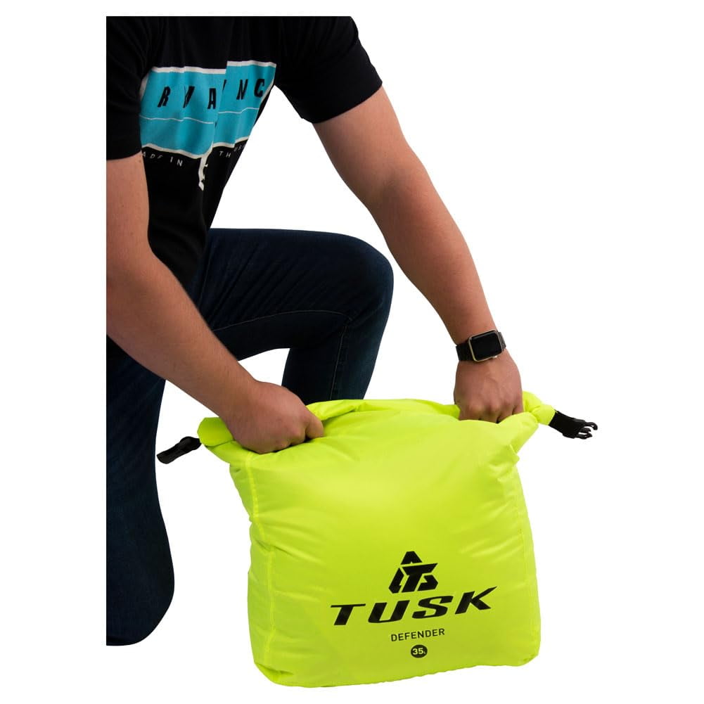 Tusk Defender Dry Bag 15 Liter Flo Green