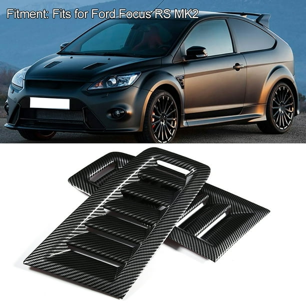 Cubierta De Capó De Ventilación De Aire ABS Para Focus RS MK2 Elegante Accesorio De Ventilación
