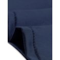 thumbnail image 5 of Conjunto de pijama de satén para mujer INSPIRE CHIC, camiseta de manga corta tipo pulóver con pantalones cortos, ropa de dormir XS azul marino para primavera y verano, 5 of 5