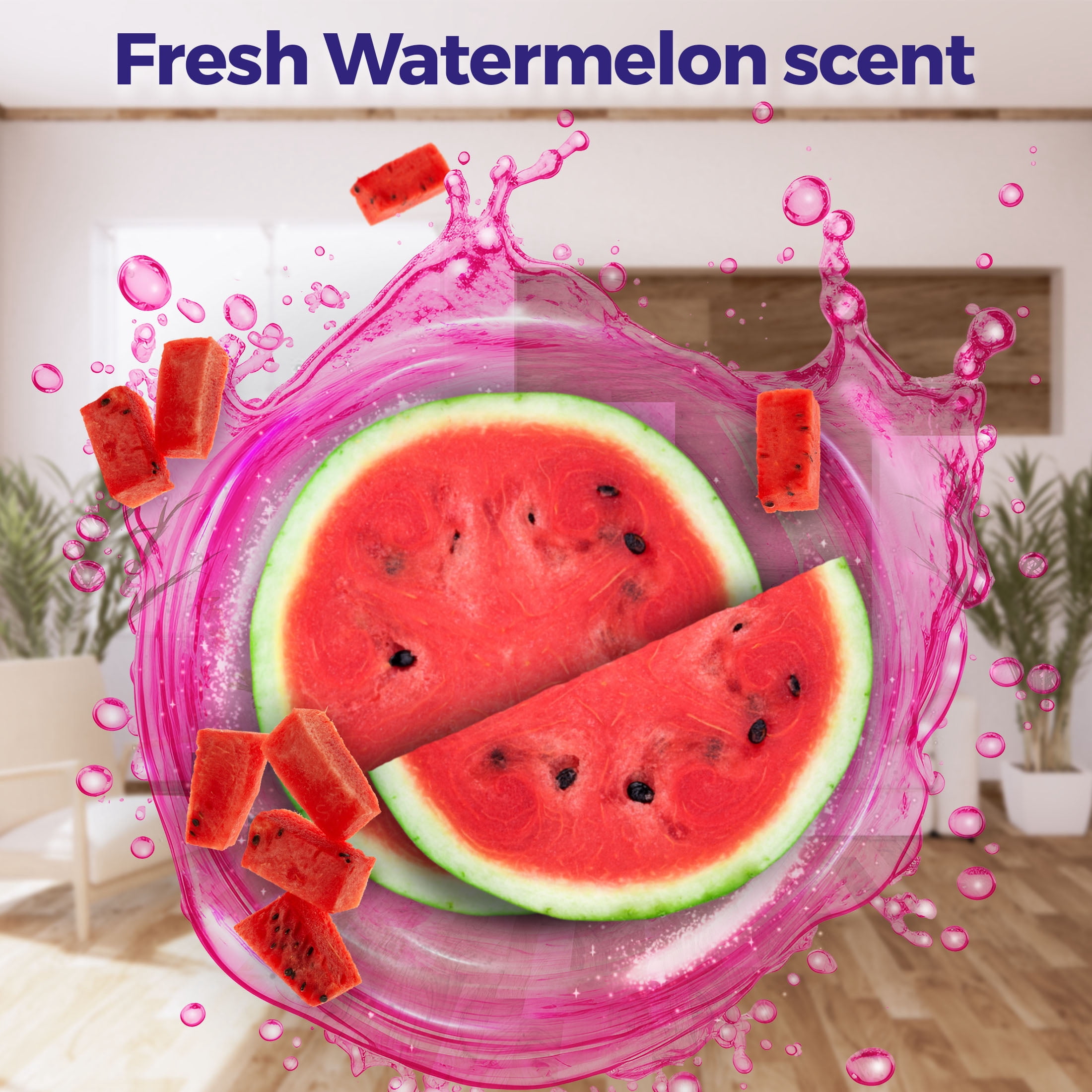 Great Value Multi-Purpose Cleaner & Floor Cleaner 2x Concentrated, Watermelon, 56 fl oz