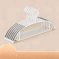 thumbnail image 4 of Household Clothes Hanging Rack, Narrow Clothes Drying Support with Angled Shoulder Design, Thickened Reinforced Clothes Airer for Indoor Garment Drying Storage, 4 of 5
