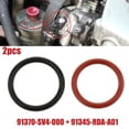 thumbnail image 4 of Acaigel 2PCS Power Steering Pump Inlet & Outlet O-Ring Seals for Honda Acura, 4 of 5