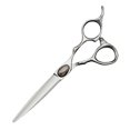 thumbnail image 2 of Tijeras de corte de pelo profesionales antioxidantes afiladas para Corte de tornillo negro Yuyangstore Tijeras para cortar cabello, 2 of 7
