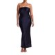 thumbnail image 1 of VISgogo Vestido sin mangas sin espalda para mujer, de una sola pieza elegante sin tirantes de color sólido, vestido de banquete de boda para cóctel VISgogo moda, 1 of 9
