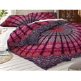 thumbnail image 1 of Hecho a mano Hippie Algodón Estampado Étnico Bohemio Mandala Ombre Funda Nórdica Ropa de Cama, 1 of 2